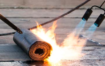 Llandygai asphalt flat roofing repairs