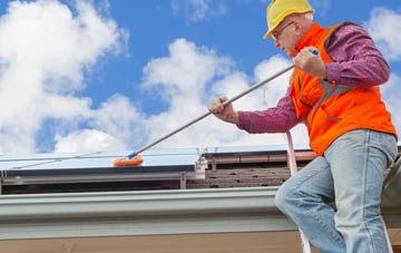 Llandygai soft wash roof cleaning